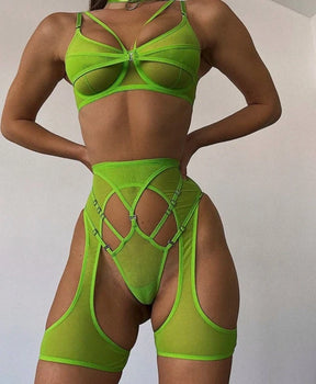 Conjunto Verde Neon