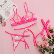 Conjunto Lingerie neon